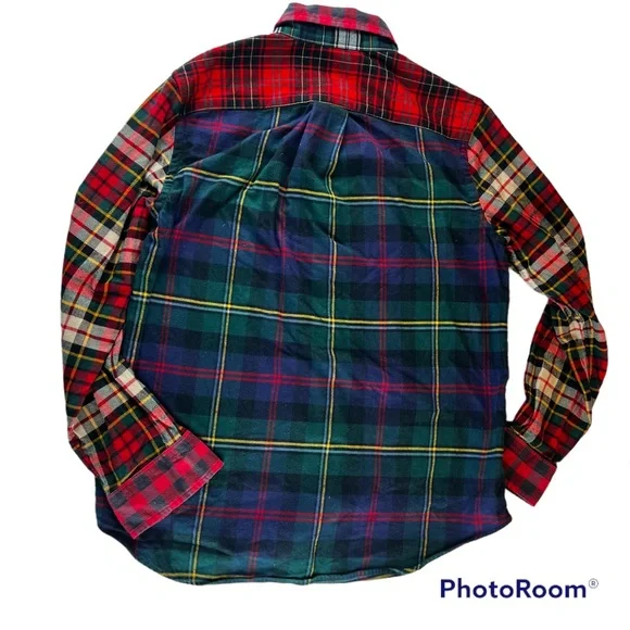 Ralph Lauren plaid long sleeve shirt. - Picture 2 of 3